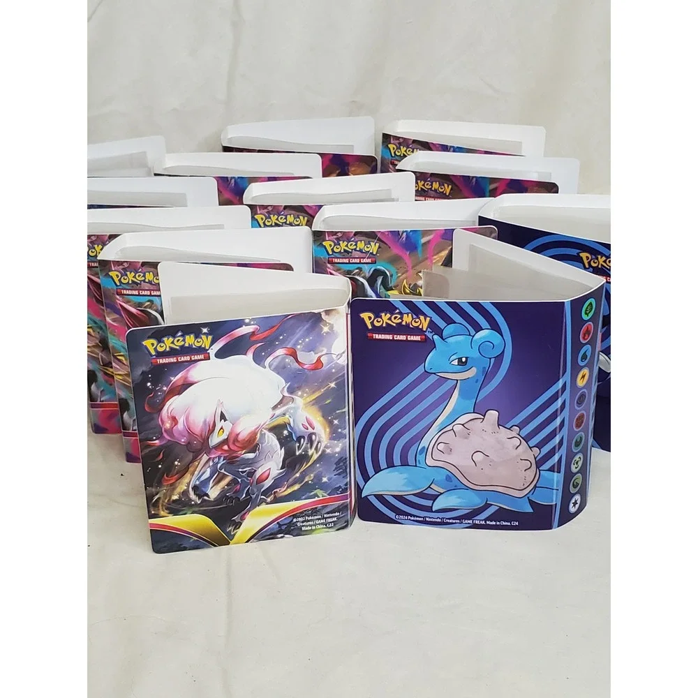 Pokemon TCG Mini Portfolio Lot Giratina Greninja Hisuian Zoroark Lapras Binders